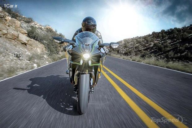 بررسی موتورسیکلت کاوازاکی Ninja H2 مدل 2015